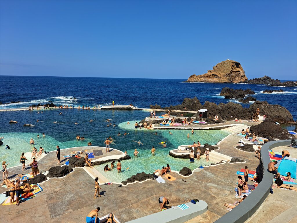 Het natuurzwembad van Porto Moniz